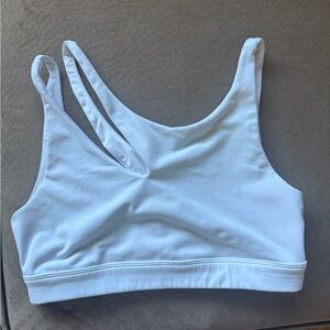 ALO Yoga White Sports Bra